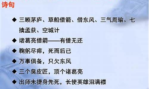 有关诸葛亮的成语典故名言和发明以及刘备遗昭中的名句-有关诸葛亮的成语典故